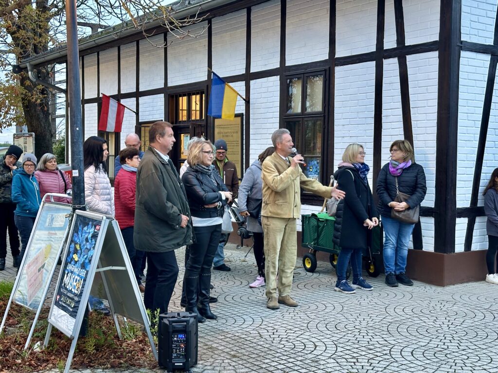 Eröffnung der Langen Nacht der Museen in Deutsch-Wagram unter der Leitung von Präsident Friedrich Quirgst