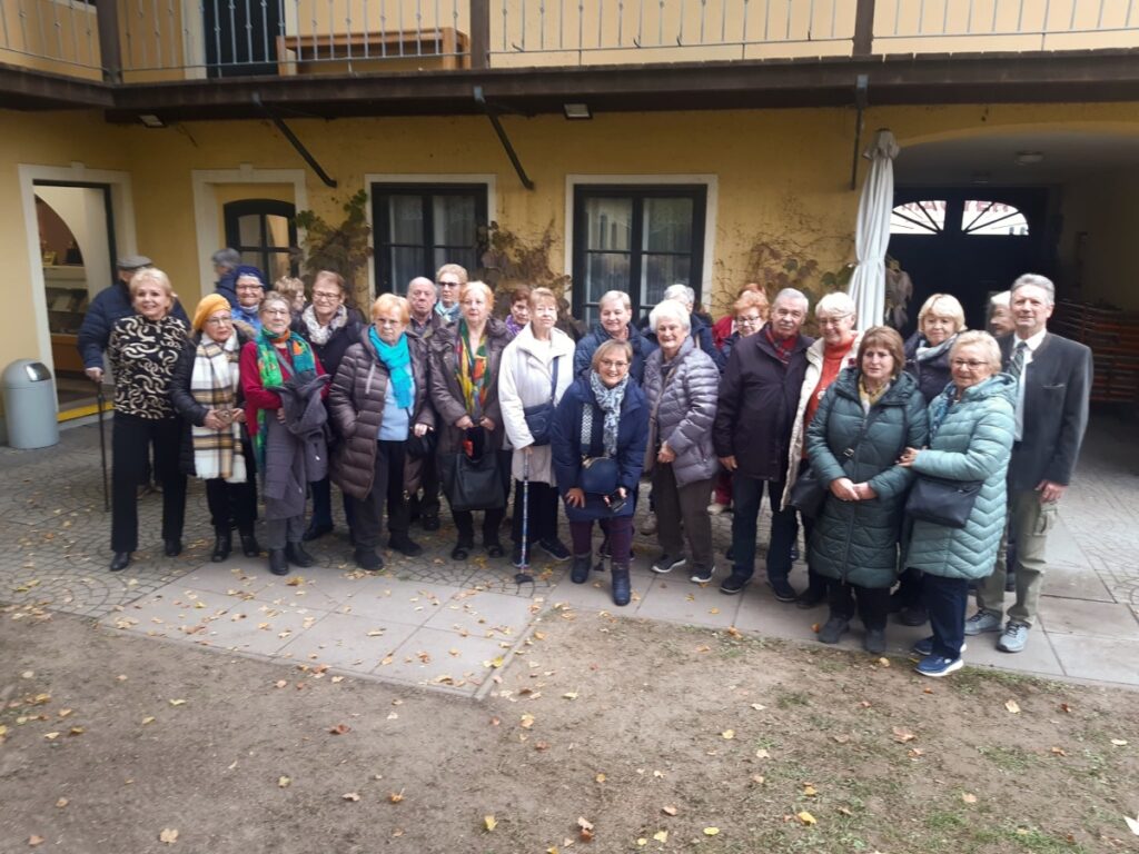 Museum und Martinigansl, Kultur und Kulinarik, Besuch einer Seniorengruppe aus Favoriten